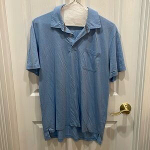Blue Orvis polo